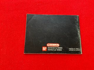 Manual Tetris Nintendo Game Boy DMG-TR-FAH-2