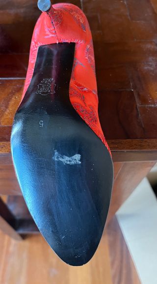 XAVIER DANNAUD Zapatos Rojos Tacón Aguja