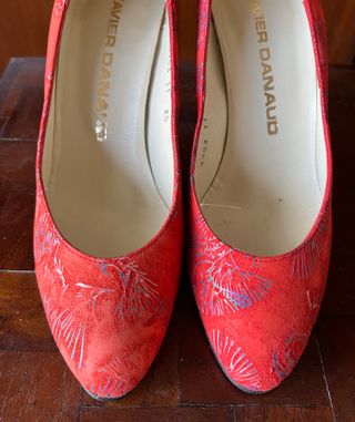 XAVIER DANNAUD Zapatos Rojos Tacón Aguja