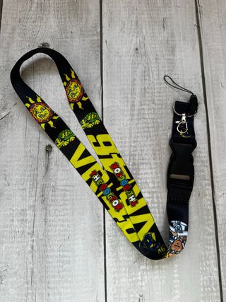 LLAVERO DE CUELLO THE DOCTOR VR46 ROSSI MOTO LOGO