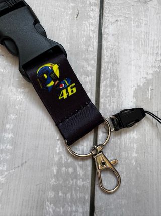 LLAVERO DE CUELLO THE DOCTOR VR46 ROSSI MOTO LOGO