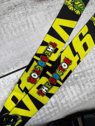 LLAVERO DE CUELLO THE DOCTOR VR46 ROSSI MOTO LOGO