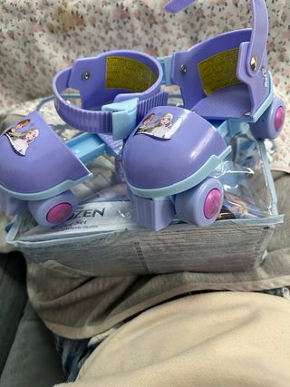 Patines Frozen Ajustables 4 Ruedas