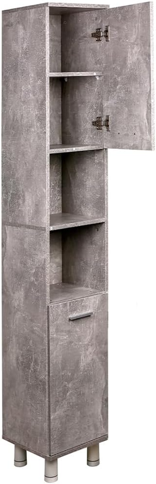 Mobile a Colonna Alto Salvaspazio 2 Ante, Armadiet