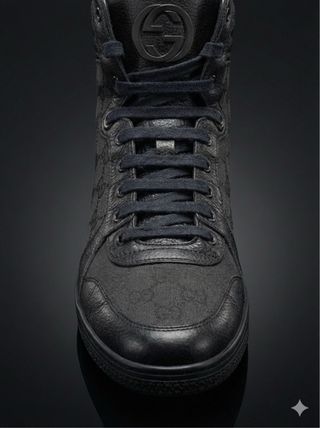 Zapatillas Gucci Negras Piel