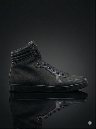 Zapatillas Gucci Negras Piel