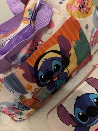 Bolsa Plegable Stitch Disney
