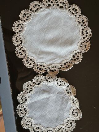 Centrino tombolo fatto a mano