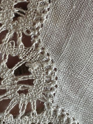 Centrino tombolo fatto a mano