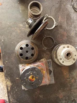 Lote de embragues y repuestos