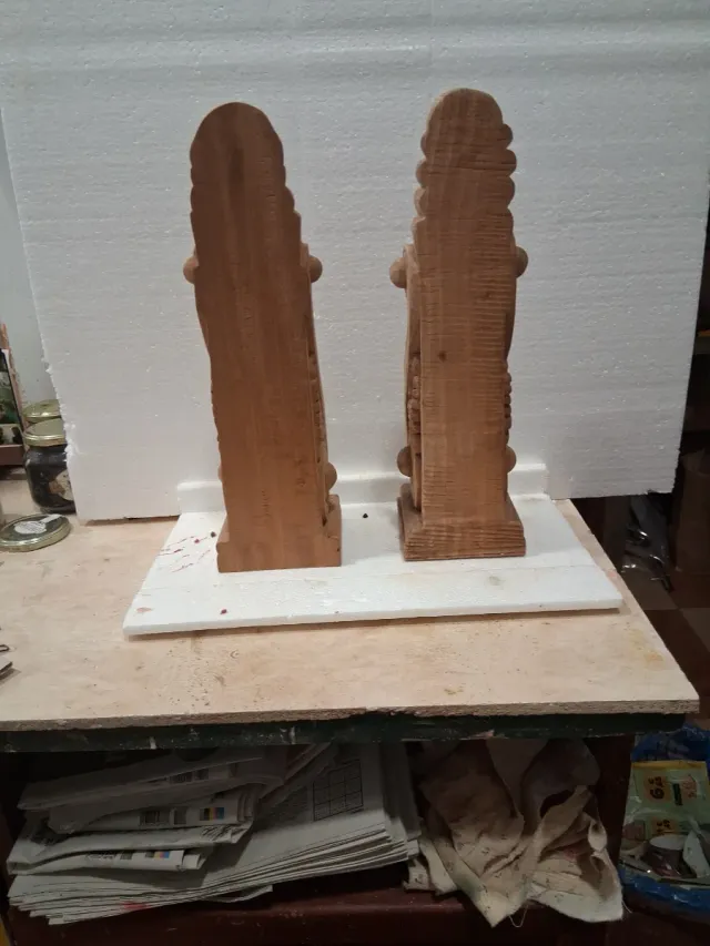 Mensole in legno 32 alto 10 largo 9 fondo