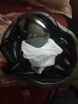 Casco bici Horntour con gafas imantadas