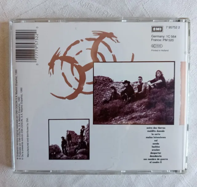 CD Héroes del Silencio - Senderos de Traición