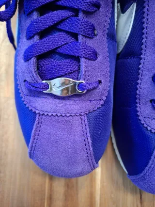 Nike Cortez Morado Blanco