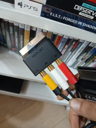 Cavo RGB + Adattatore Scart originali xbox360