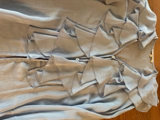 Camicia Nara Camicie celeste con rouches