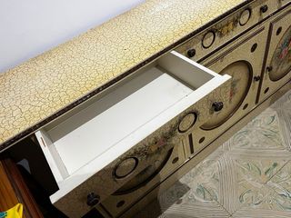 Mueble de entrada vintage floral