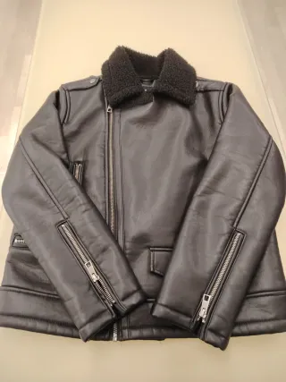 Giubbino montone Zara nero