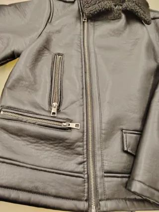 Giubbino montone Zara nero