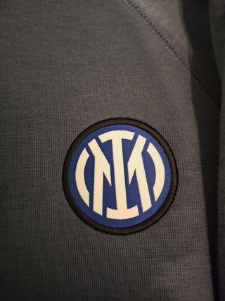 Felpa Nike Tech x Inter Blu/Grigio