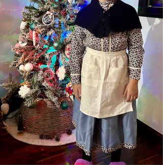 Traje casera niña 6 años