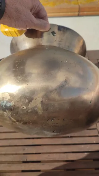 Olla de Bronce Antigua, siglo XVIII