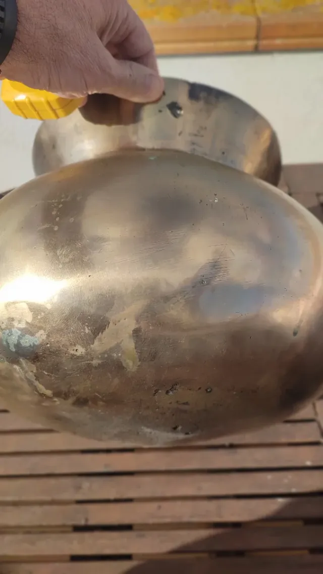 Olla de Bronce Antigua, siglo XVIII