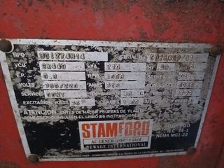 Grupo electrógeno 210Kva