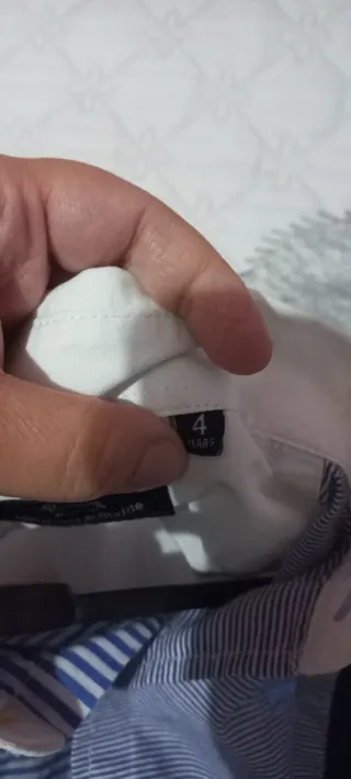 Camicia harmomt blaine bimbo 4 anni 100% cotone