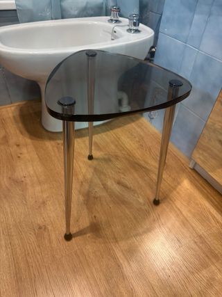 Juego baño toalleros, jaboneras, percha y banqueta