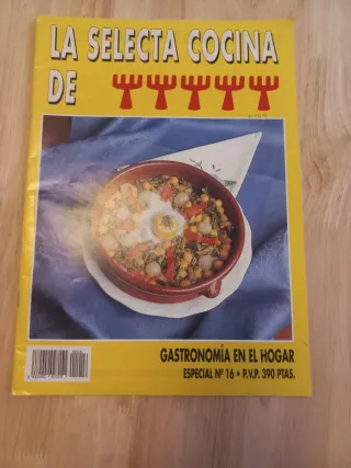 Pack literatura de cocina.