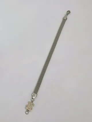 Pulsera acero malla.