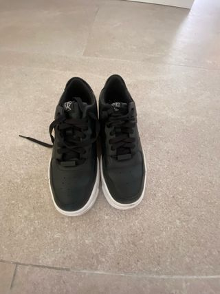 Zapatillas Nike Piel Sintética Negras Talla 38