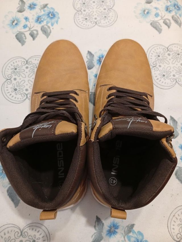 Zapatillas INSIDE Beige/Marrón Talla 43