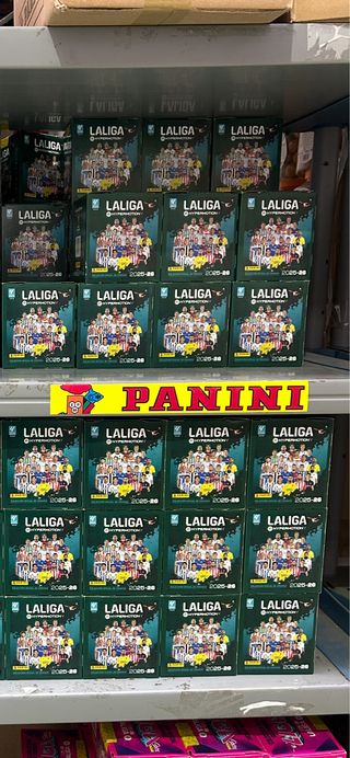 1 CAJA LIGA HYPERMOTION 2025-26 PRECINTADA PANINI