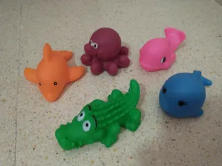 Figuras de baño para niños