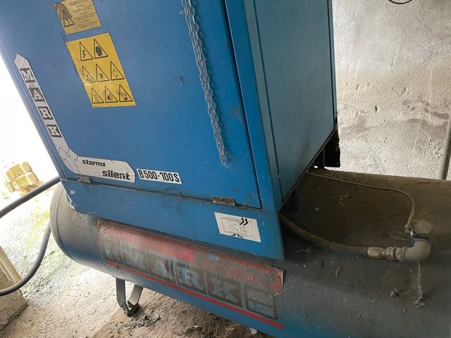 Compresores industriales averiados