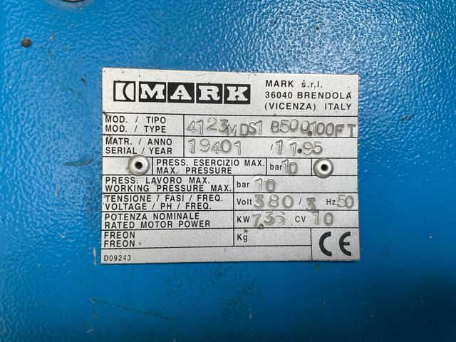 Compresores industriales averiados