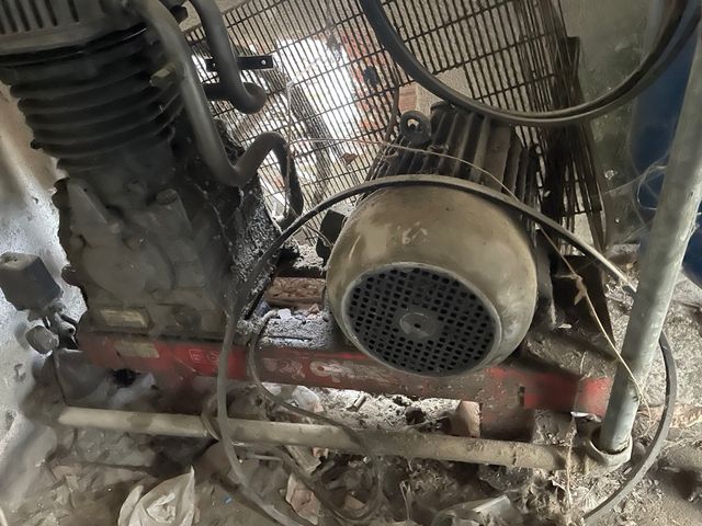 Compresores industriales averiados