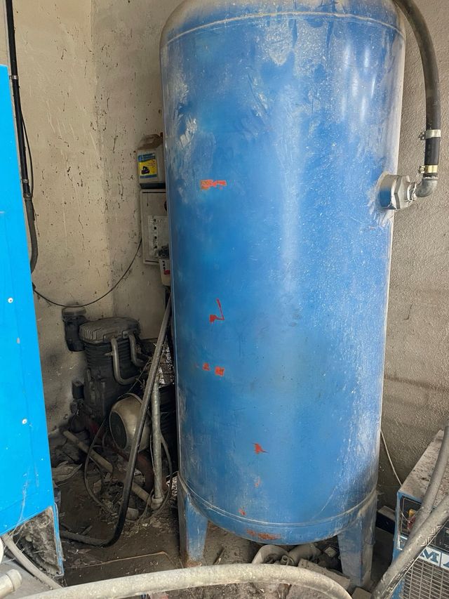 Compresores industriales averiados