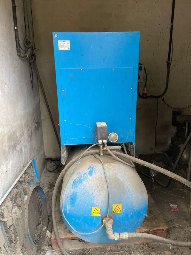 Compresores industriales averiados