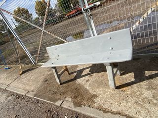 Banco rústico madera