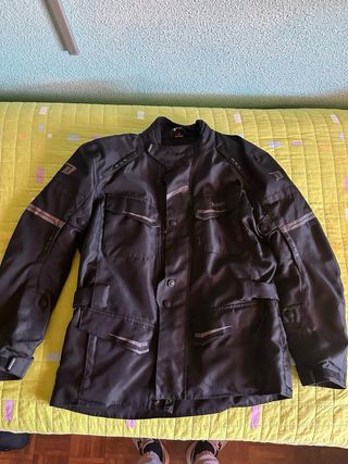 Chaqueta Moto Negra Talla L
