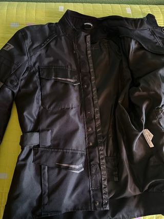 Chaqueta Moto Negra Talla L