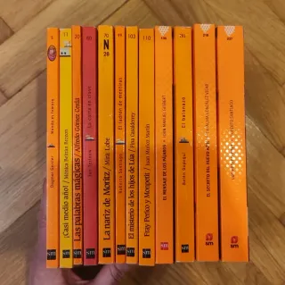 12 Libros el barco de vapor edición naranja