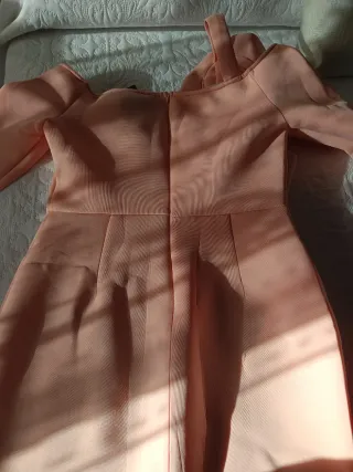 Vestido rosa invierno