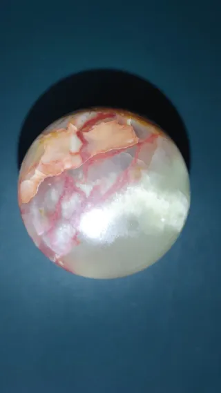 Ferma carte in onice unico