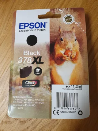 Cartuccia Epson 378XL Nero XL
