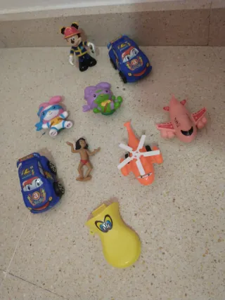 Lote de juguetes variados