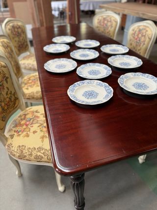 Mesa Victoriana Caoba Extensible